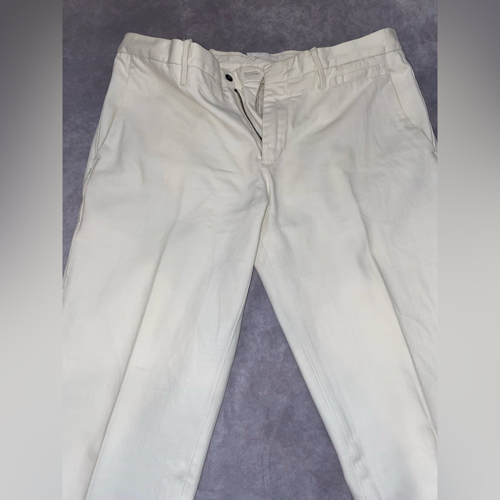 White Prada Jean